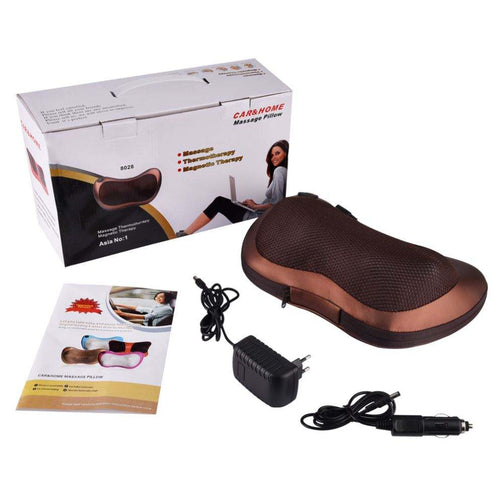 Deep Tissue Shiatsu Full Body Pain Relief Home Car Office Massage Pillow