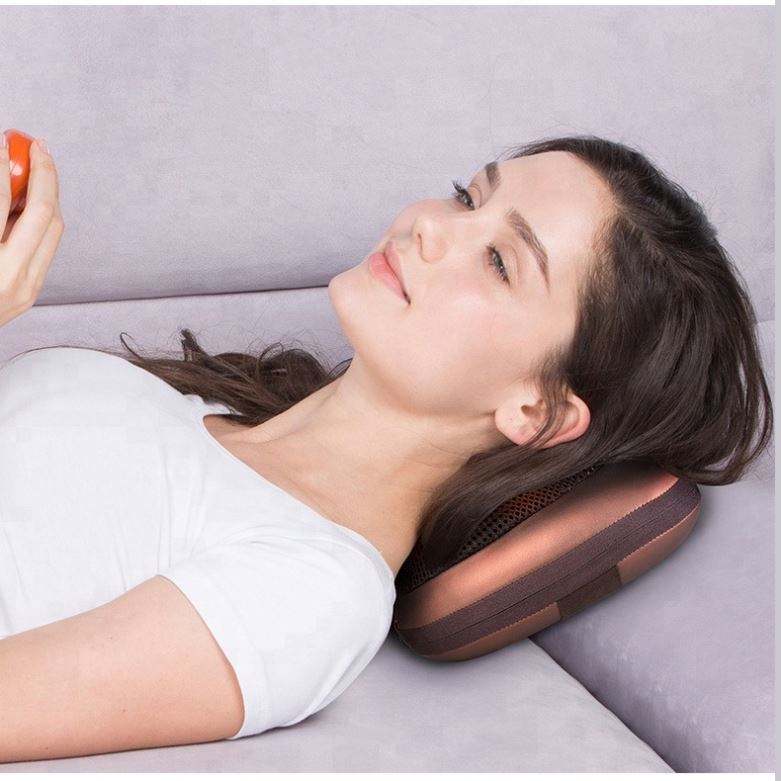 Deep Tissue Shiatsu Full Body Pain Relief Home Car Office Massage Pillow