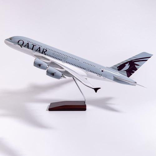 AVIAMUSE Qatar Model Airplane, Single Plane Die-cast Model Planes Aircraft Suitable for Collection & , Birthday Gifts