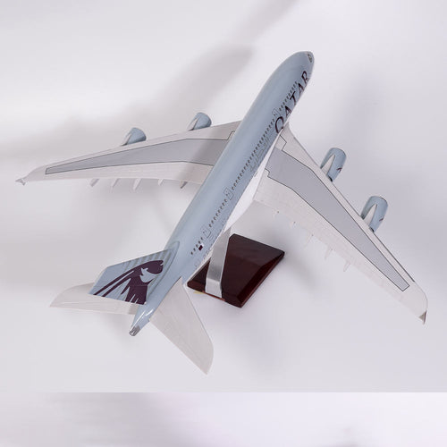 AVIAMUSE Qatar Model Airplane, Single Plane Die-cast Model Planes Aircraft Suitable for Collection & , Birthday Gifts