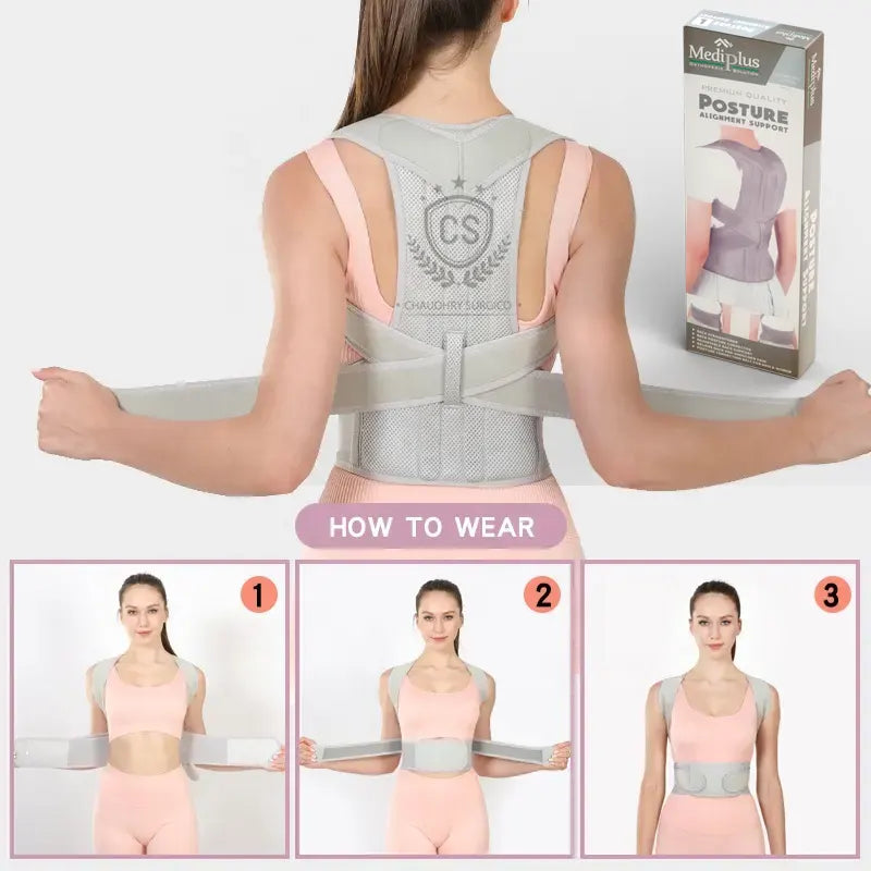 Posture Belt Mediplus | Posture Corrector Belt for back and shoulder pain
