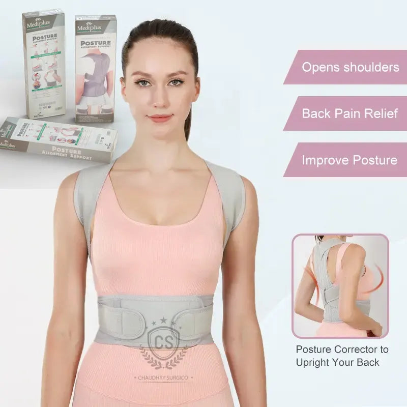 Posture Belt Mediplus | Posture Corrector Belt for back and shoulder pain